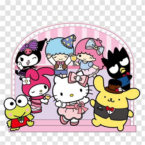 hello kitty and friends clipart